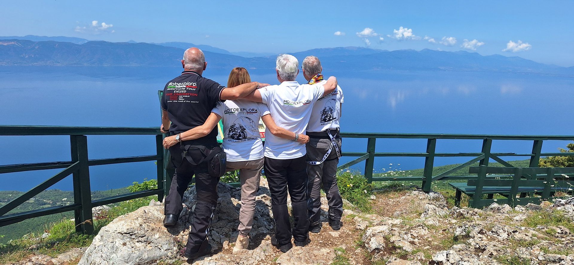 Il confine naturale con l'Albania