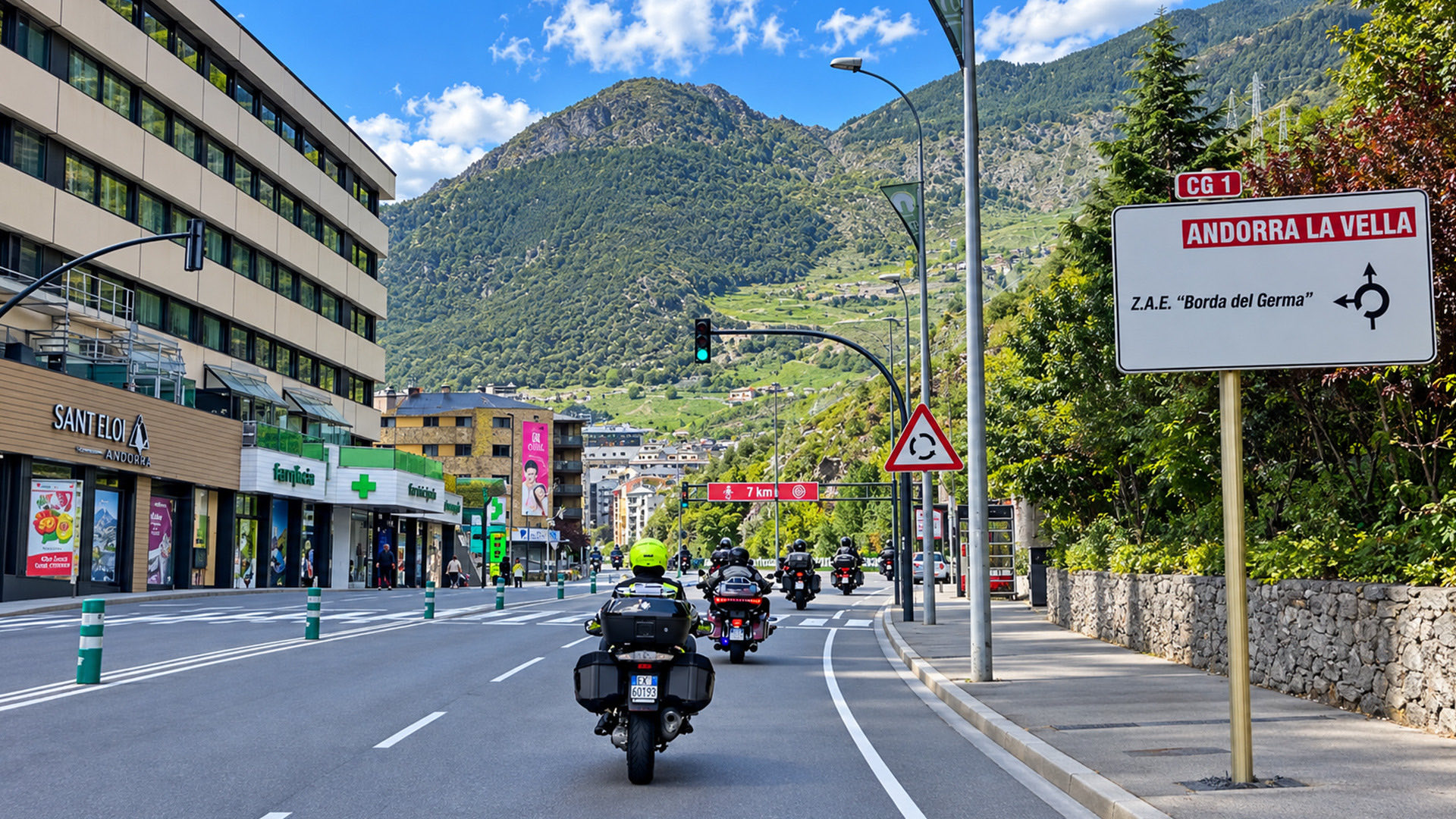 L'arrivo nel Principato
