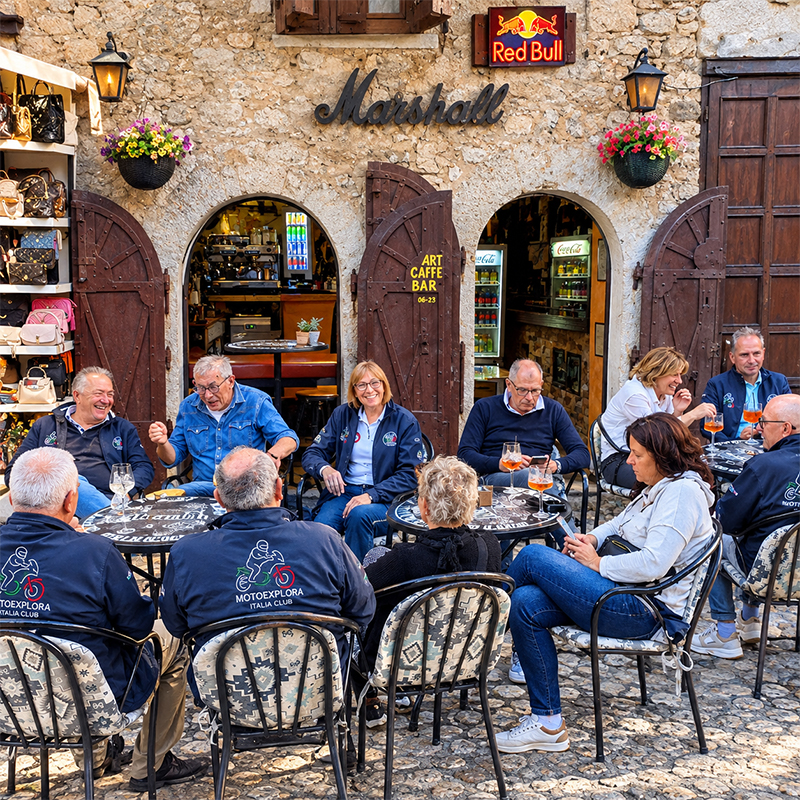 Un brindisi tra amici durante un incontro
