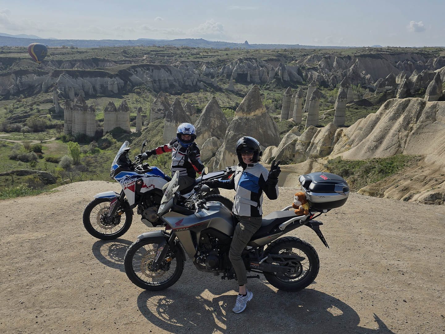 Un volo in mongolfiera tra valli incantate