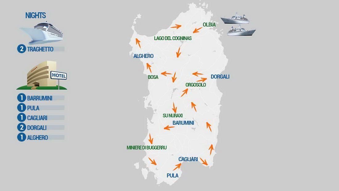 sardegna mappa