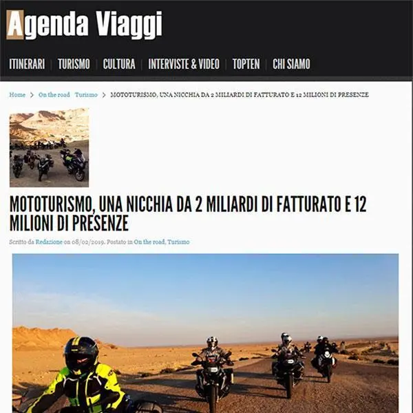 2019 02 08 agenda viaggi cover